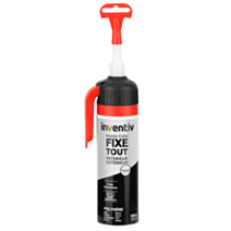 Mastic de Fixation Polymère Transparent Intérieur/Extérieur Sans Pistolet 100ml - INVENTIV