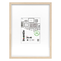 Cadre photo Isis naturel 30x40cm - INVENTIV