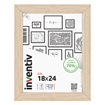 Cadre photo Eda naturel 18x24cm - INVENTIV