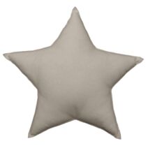 Coussin décoratif Étoile 40 x 40 cm beige - DECOSTARS