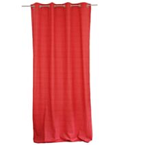 Rideau Kyoto imprimé 140 x 240 cm rouge - DECOSTARS