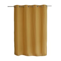 Rideau polyester Stella 135 x 180 cm jaune - DECOSTARS