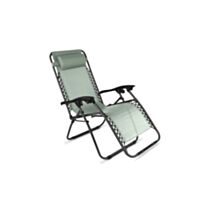 Fauteuil relax Seville vert sauge - OVIALA