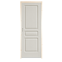Bloc porte alvéolé 3 panneaux 83 cm gauche