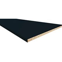 Tablette mélaminée noire 18mm 2500x500mm - SUP BOIS