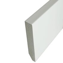Plinthe XPS extrudé 12mmx80mmx220cm blanc - SUP BOIS
