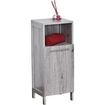 Élément bas MDF 1 porte/1 étagère intérieure/1 niche - TENDANCE