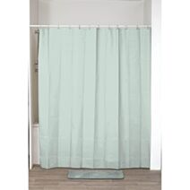 Rideau de douche Peva 180 x 200 cm vert amande - TENDANCE