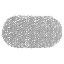Fond de baignoire PVC bulles 69x36cm gris perle - TENDANCE