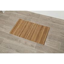 Tapis bambou anti-dérapant 50 x 80 cm - TENDANCE