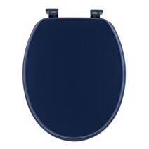 Abattant WC MDF Bleu 46cm - TENDANCE