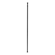 Barre de douche aluminium 135-250 cm noir mat - TENDANCE