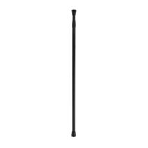 Barre de douche aluminium 70-120 cm noir mat - TENDANCE