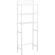 Meuble métal 3 tablettes blanc - TENDANCE