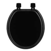 Abattant WC MDF noir 17" - TENDANCE