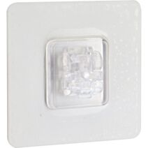 Carte adhésive PVC + crochet Transparent 0,10cm - TENDANCE