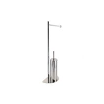 Dérouleur et brosse WC métal/acier inoxydable - TENDANCE