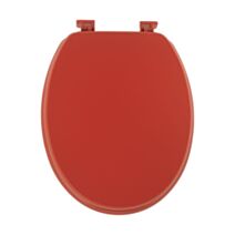 Abattant WC MDF 18'' terracotta - TENDANCE