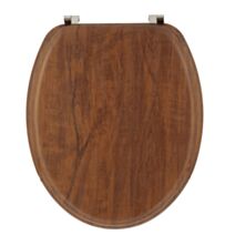 Abattant WC bois acacia 18'' - TENDANCE