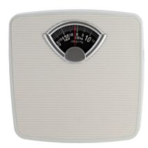 Pèse-personne mécanique Blanc 26,6cm - TENDANCE