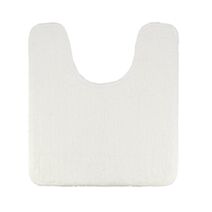 Tapis microfibre 45 x 50 cm blanc - TENDANCE