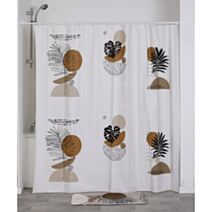 Rideau de douche PEVA Reconnect 180 x 180 cm - TENDANCE