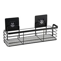 Panier rectangulaire métal noir mat 11cm - TENDANCE