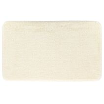 Tapis microfibre doux 45 x 75 cm naturel - TENDANCE