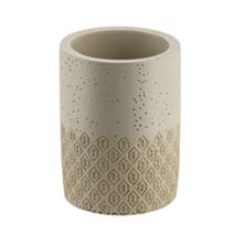Gobelet polyresine gravé naturel - TENDANCE