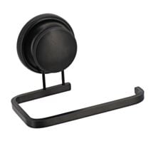 Dérouleur papier WC alu Noir 9,5cm - TENDANCE