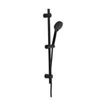 Colonne de douche Kit colonne PVC Noir mat 70cm - TENDANCE
