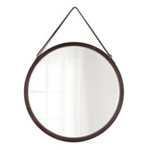 Miroir à suspendre bambou Ø38 cm bambou/marron - TENDANCE