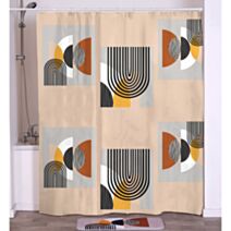Rideau de douche PEVA Trendy 180 x 180 cm - TENDANCE