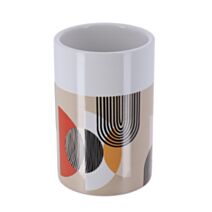 Gobelet dolomite rond imprimé Trendy - TENDANCE
