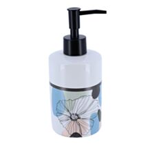 Distributeur à savon dolomite 320ml Flowers - TENDANCE