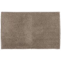 Tapis polyester 50x80cm taupe - TENDANCE
