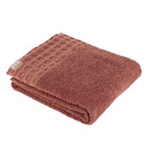 Serviette de toilette 50 x 90 cm 100% coton ambre - TENDANCE