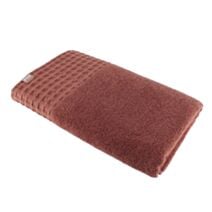 Serviette de bain 90 x 150 cm 100% coton ambre - TENDANCE