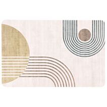 Tapis diatomite Imagine 60x60cm Multicolore - TENDANCE