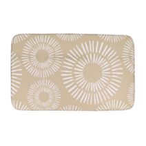 Tapis microfibre imprimé 45 x 75 cm Ethnic spirals - TENDANCE