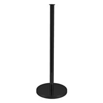 Réserve papier métal noir 15x42cm - TENDANCE