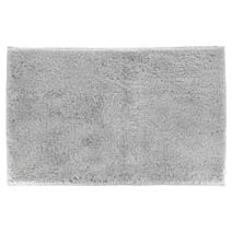 Tapis polyester 50x80cm gris clair - TENDANCE