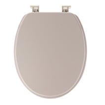 Abattant WC MDF Beige 46cm - TENDANCE