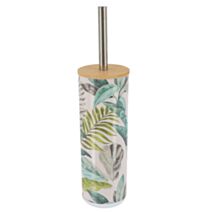 Brosse WC PS avec couvercle bambou Jardin d'hiver - TENDANCE