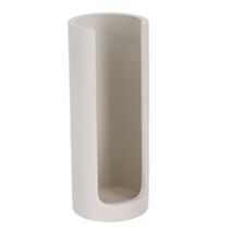 Distributeur cotons polyrésine Japandi beige - TENDANCE