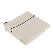 Serviette de bain 50 x 90 cm 100% coton Japandi beige - TENDANCE