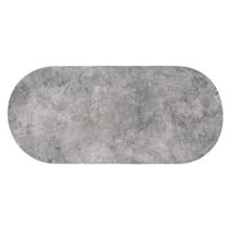 Tapis ovale 45x100cm Nature brute - TENDANCE