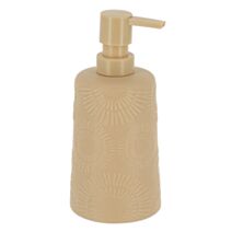Distributeur à savon grès 430ml Ethnic spirals beige - TENDANCE