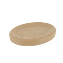 Porte savon grès Ethnic spirals beige - TENDANCE