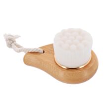 Brosse visage douce Bambou Blanc 4,4cm - TENDANCE